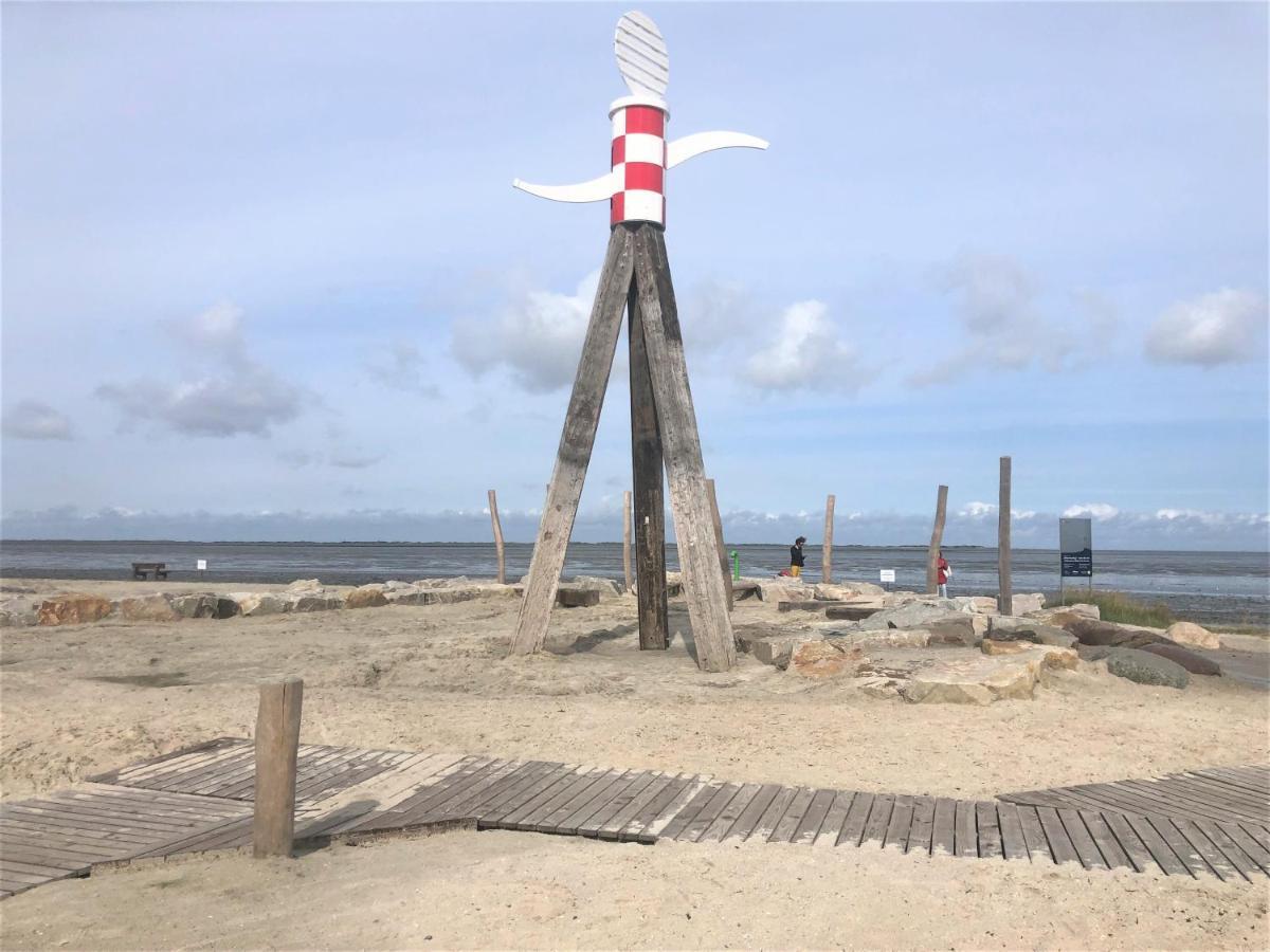 Huus Wattenmeer In Nessmersiel An Der Nordsee Dornum Exteriör bild